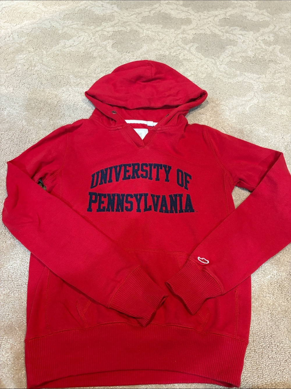 Red University of Pennsylvania Hooded Sweatshirt